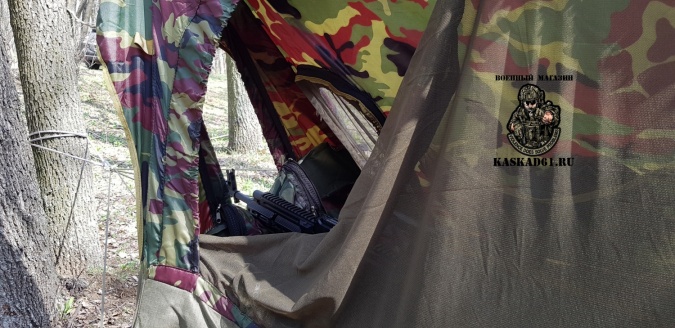Гамак-палатка армейская для СНП армии РФ (камуфляж) фото 6