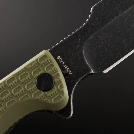 Нож складной Daggerr Harpoon Olive BW Discover Line (FRN, 8Cr14Mov) фото 6