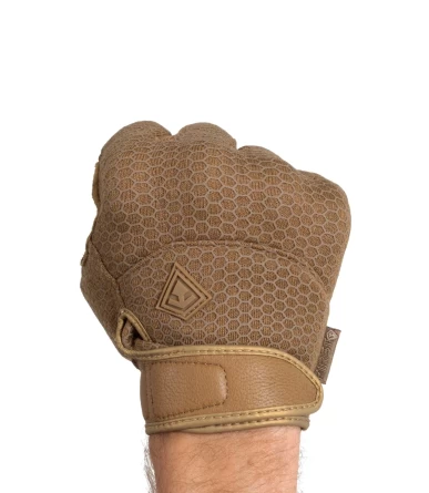 Перчатки тактические First Tactical Slash & Flash Hard Knuckle Pro Glove (Coyote) фото 3