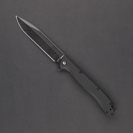 Нож складной Daggerr Finka All Black Discover Line (FRN, 8Cr14Mov) фото 1