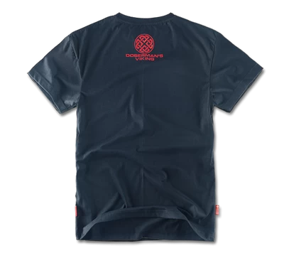 Футболка Dobermans Aggressive TS70 Blood for Blood (синяя) фото 2