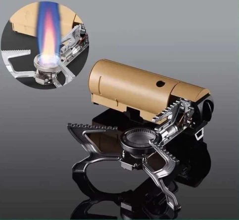 Портативная горелка газовая складная фото 5