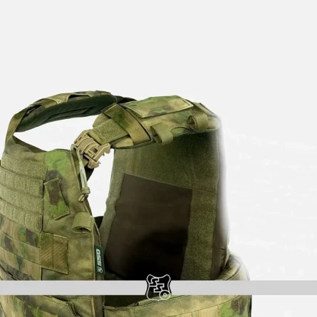 Чехол для ношения бронепанелей Панцирь 3.2 с быстросбросами Woojin (A-TACS FG) фото 3