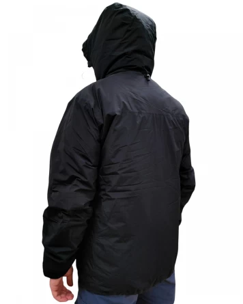 Куртка зимняя (7 слой)(Черный) фото 4