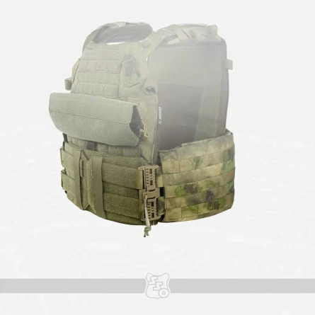 Чехол для ношения бронепанелей Панцирь 3.2 с быстросбросами Woojin (A-TACS FG) фото 2