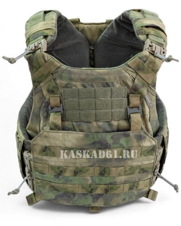 Корсетный бронежилет STRIKE с быстросбросами Woojin (баллистика Бр1, С2)(A-TACS FG) фото 1