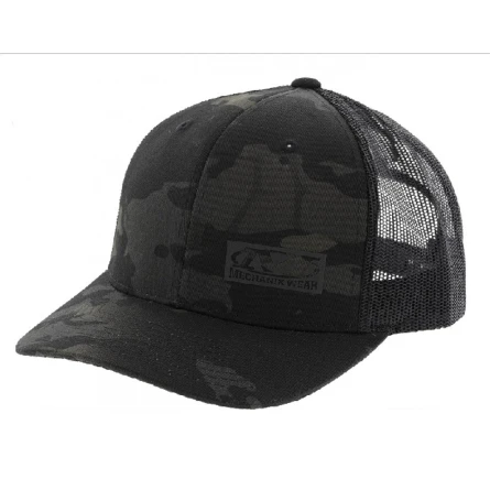 Бейсболка тактическая Mechanix Flexfit Snapback (Multicam Black) фото 1