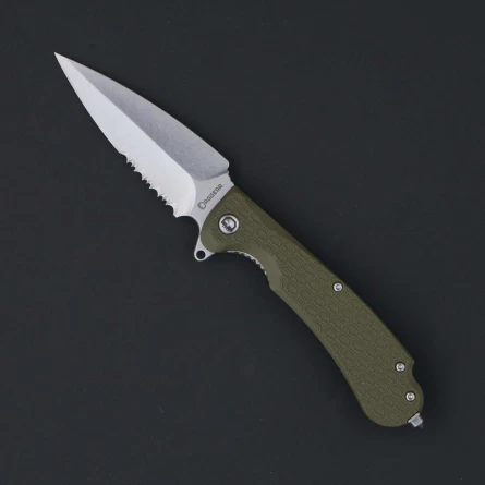 Нож складной Daggerr Urban 2 Olive SW Serrated (FRN, 8Cr14MoV) фото 1