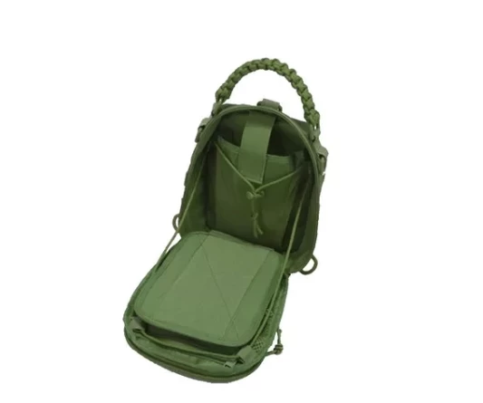 Сумка тактическая однолямочная (паракорд)(олива) фото 3