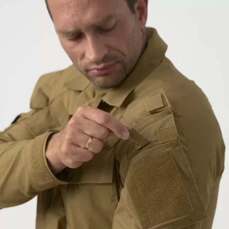 Рубашка Helikon Raid Shirt - PolyCotton Stretch Ripstop (Coyote) фото 8