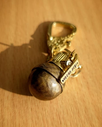 Брелок "Граната РГН" (латунь) фото 1