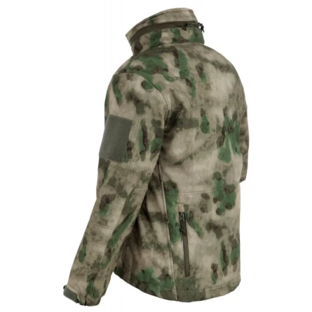 Куртка ветровлагозащитная Soft-Shell Якутск (Мох зеленый) фото 2