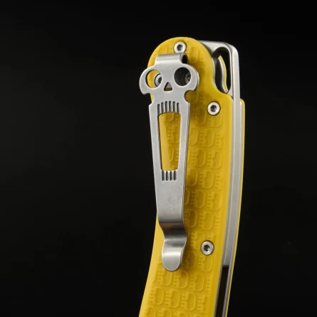 Нож складной Daggerr Vendetta Yellow SW Discover Line (FRN, 8Cr14Mov) фото 8