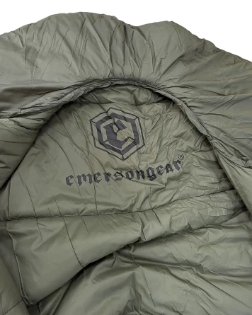 Спальный мешок EmersonGear Blue Label "Cold Peak" Polar Sleeping Bag (OD Green) фото 3