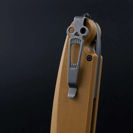 Нож складной Daggerr Nestor Coyote BW (G10, D2) фото 8