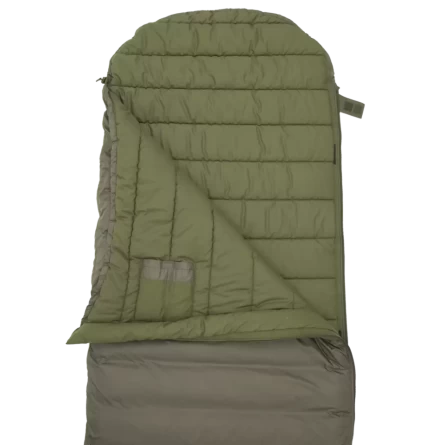 Спальный мешок-одеяло с сеткой от москитов Carinthia U200J (олива) фото 4