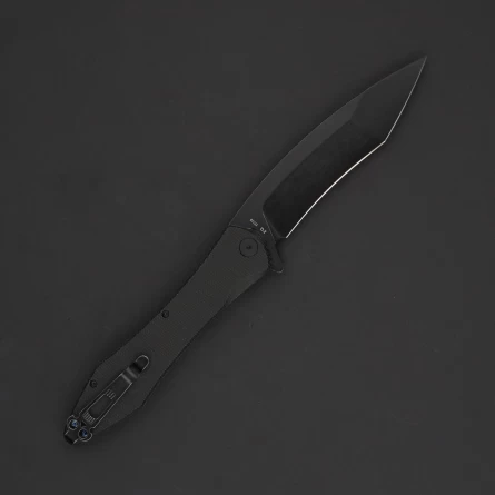 Нож складной Daggerr Баюн All Black (микарта, D2) фото 1
