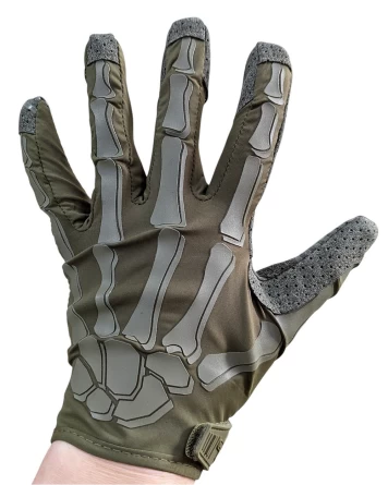 Перчатки летние Skeleton (Олива) фото 1