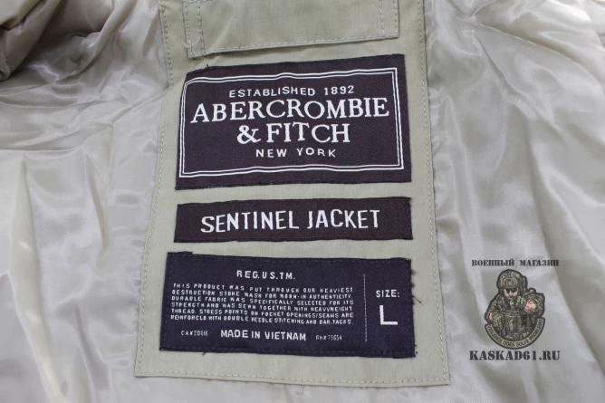 Куртка Abercrombie & Fitch Sentinel Jacket (песок) фото 6