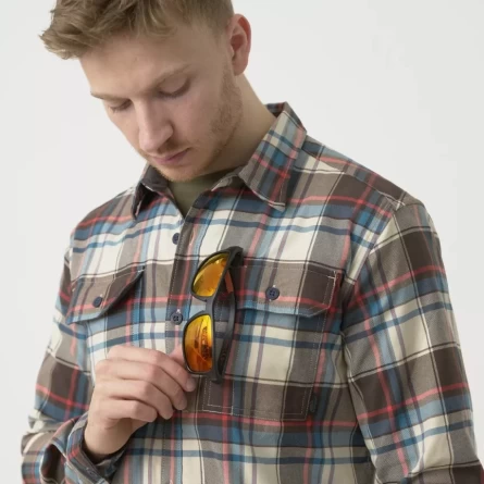 Рубашка Helikon Greyman NS Shirt (Moss Green Checkered) фото 3