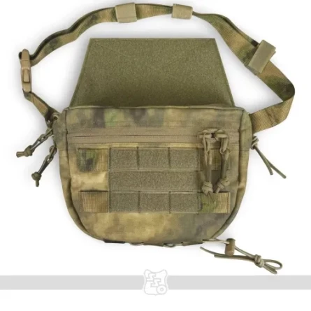 Сумка напашная утилитарная Гром Pro + баллистика (Бр1, С2)(A-TACS FG) фото 2