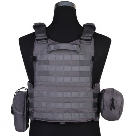 Жилет для бронепластин EmersonGear LBT6094A style Plate Carrier (Wolf Grey) фото 2