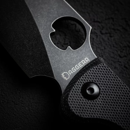 Нож складной Daggerr Sting All Black (G10, D2) фото 3