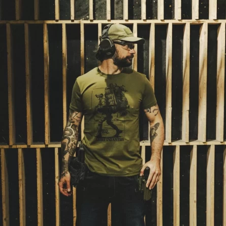 Футболка Helikon "Light Infantry" T-shirt (Olive Green) фото 5