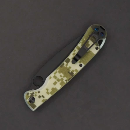 Нож складной Daggerr Sting XL Camo BW DLC (G10, D2) фото 4