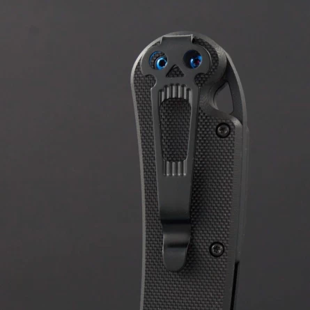 Нож складной Daggerr Sting XL All Black DLC (G10, D2) фото 7