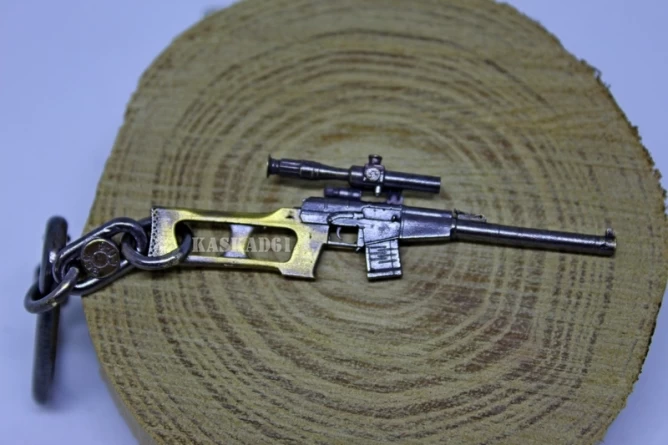 Брелок "Винторез" (латунь) фото 2