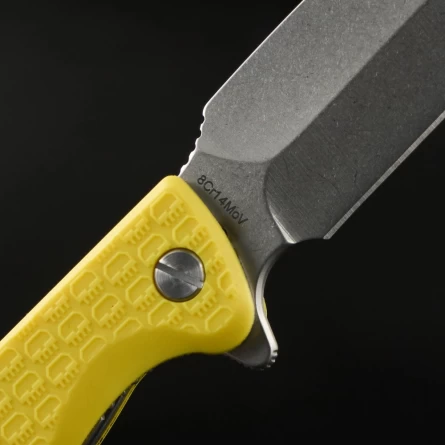 Нож складной Daggerr Vendetta Yellow SW Discover Line (FRN, 8Cr14Mov) фото 6