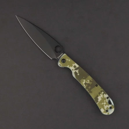 Нож складной Daggerr Sting XL Camo BW DLC (G10, D2) фото 1