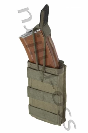 Подсумок для 1 магазина АК без клапана (АКМ 1 molle) фото 6