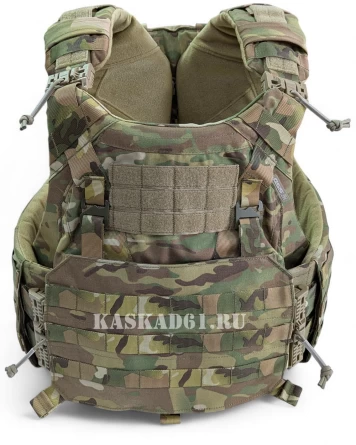 Корсетный бронежилет STRIKE с быстросбросами Woojin (баллистика Бр1, С2)(Multicam) фото 1