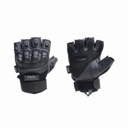 Перчатки PMX Tactical Pro укороченные (черный) фото 1