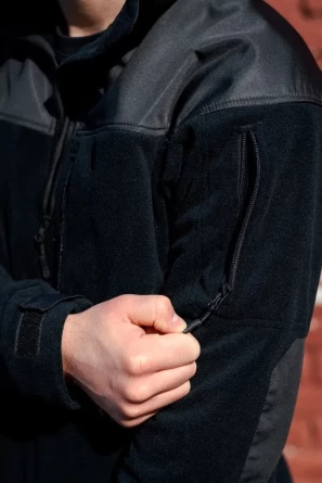 Флисовая куртка Classic (Black) фото 4