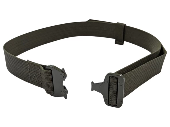 Ремень тактический армейский (зеленый) фото 2