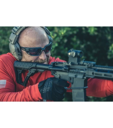 Баллистические очки Mechanix Tactical Type-X Safety Glasses Mil-Spec (Black Frame/Smoke Lens) фото 4