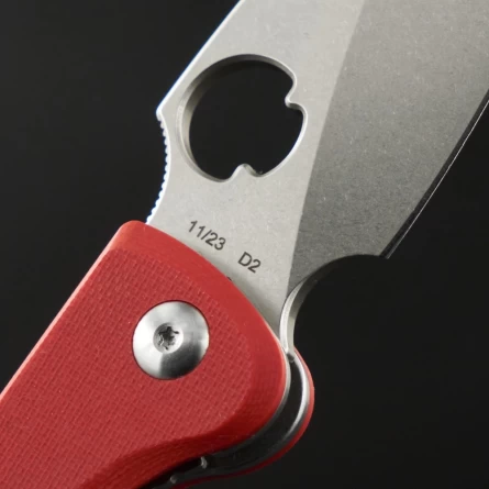 Нож складной Daggerr Sting mini Red SW (G10, D2) фото 6