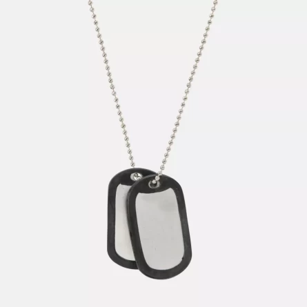 Жетон армейский Helikon Dog Tag - Stainless Steel фото 1