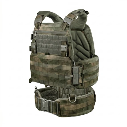 Плитоносец Stich Defense mod.4 (бандаж 80см)+баллистика (550 м/с)(Дым) фото 1