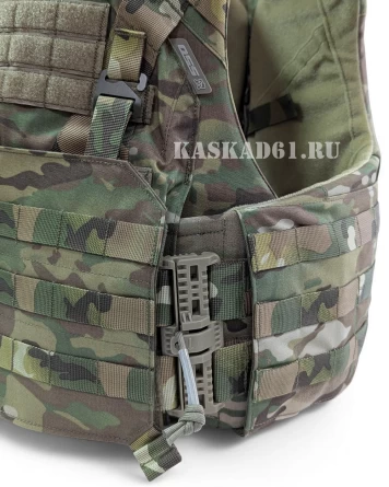 Корсетный бронежилет STRIKE с быстросбросами Woojin (баллистика Бр1, С2)(Multicam) фото 4
