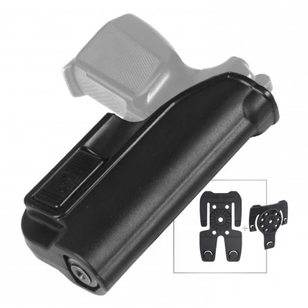 Кобура Альфа ПМ, ПММ с креплением краб (molle)(олива) фото 2