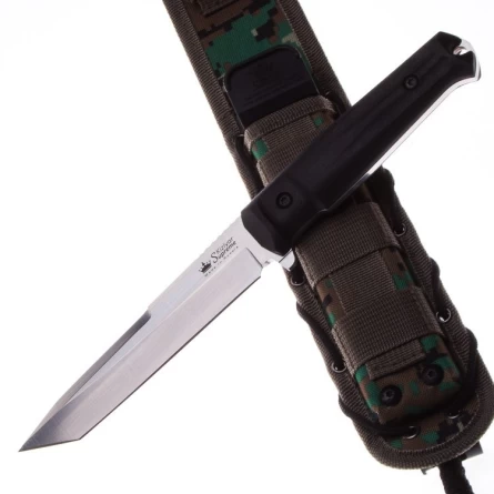 Нож тактический Aggressor AUS-8 SW (Black Kraton, AUS-8) фото 1