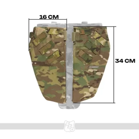 Напашник противоосколочный (ЗП-4.1)(Бр1, С2)(A-TACS FG) фото 4