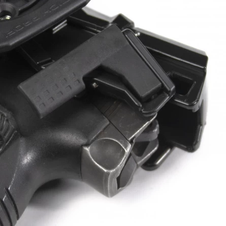 Кобура Альфа-2 Ярыгин с креплением краб (черный) фото 2