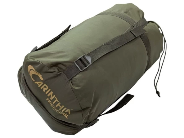 Спальный мешок-одеяло с сеткой от москитов Carinthia U200J (олива) фото 1