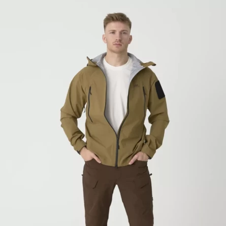 Куртка Helikon Squall Hardshell Jacket (Coyote) фото 3