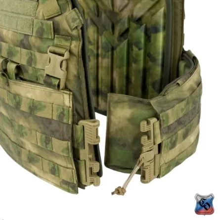 Чехол для ношения бронепанелей Панцирь 3.1 с быстросбросами Woojin (A-TACS FG) фото 3